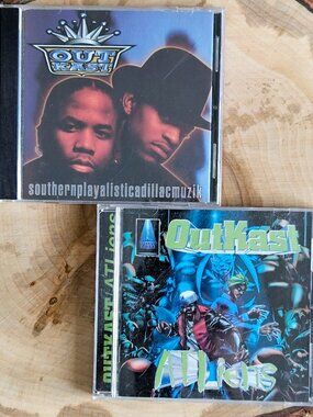 OutKast Vintage 90s CD Lot: ATLiens + Debut Album | tested No Skips